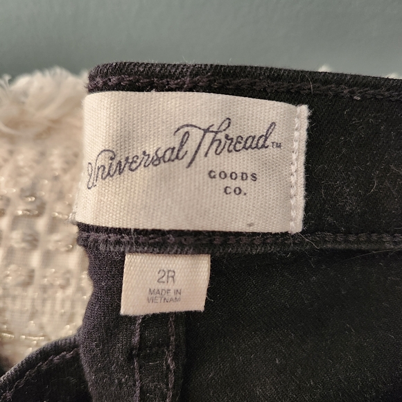 Universal Thread Denim - Universal Thread Black Women's Jeans - Tailored High-Rise